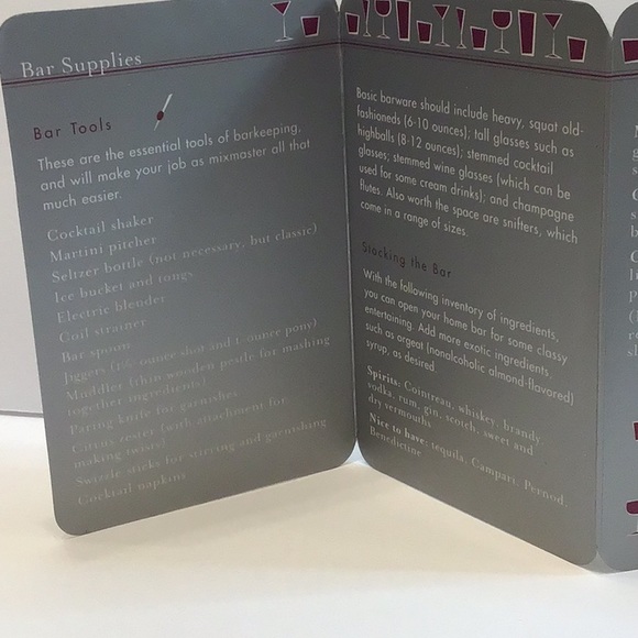 “The Cocktail Hour” 50 classic recipes on hard 3.5” x 5” cards - Picture 11 of 16